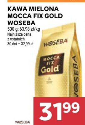 Kawa mielona Mocca Fix Gold Woseba promocja w Stokrotka