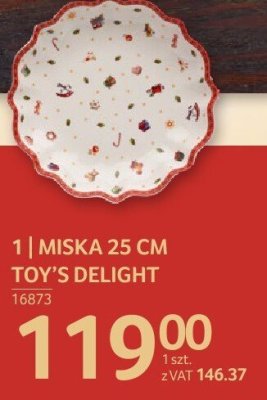 Miska 25 cm Toy's Delight promocja w Selgros