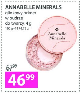 Primer glinkowy mineralny Annabelle minerals promocja