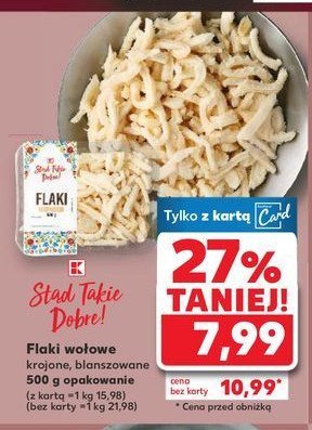 Flaki wo艂owe krojone K-classic st膮d takie dobre! promocja