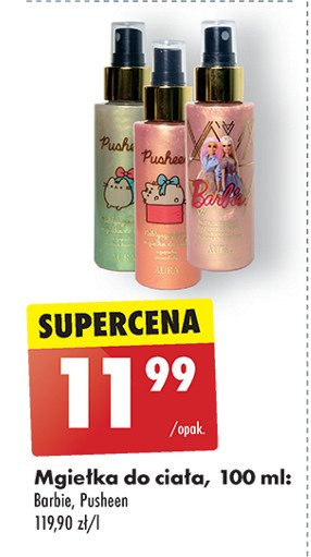 Mgiełka do ciała barbie promocja