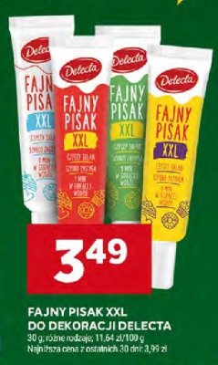 Fajny pisak XXL do dekoracji Delecta promocja w Stokrotka