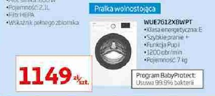 Pralka wue7612xbwpt Beko promocja