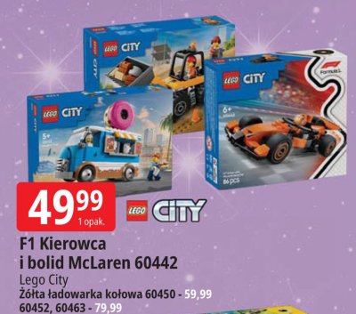 Lego City F1 Kierowca i bolid McLaren 60442 promocja w Leclerc