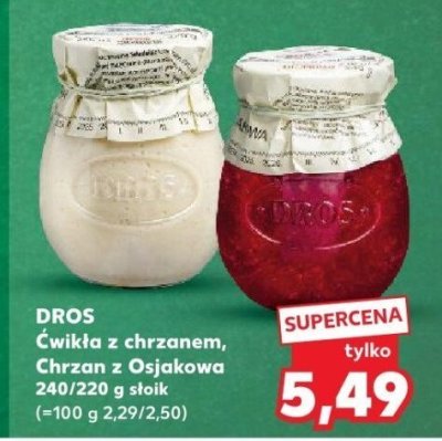 Ćwikła z chrzanem promocja w Kaufland