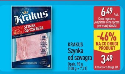 Szynka od szwagra KRAKUS promocja w Aldi