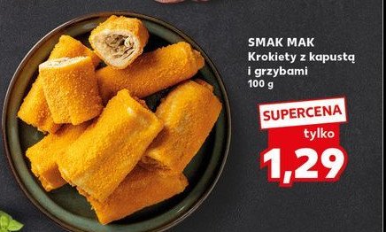 Krokiety z kapustą i grzybami Smak mak promocja