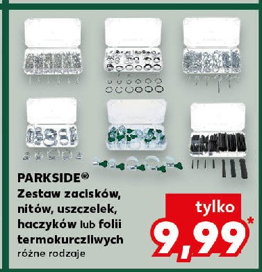 Zestaw haczyków i uchwytów Parkside promocja