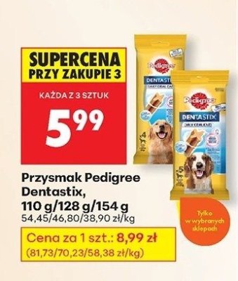Przysmak dla psa Dentastix promocja w Biedronka