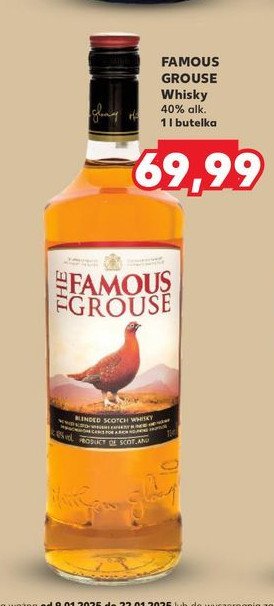 Whisky The famous grouse promocja w Kaufland