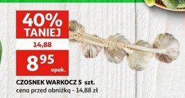 Czosnek promocja