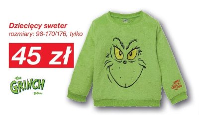 Sweter dziecięcy promocja w KiK