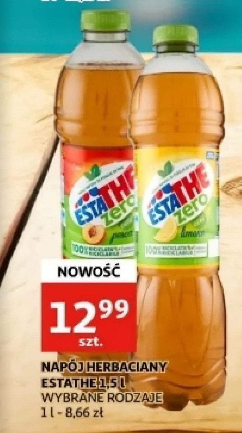 Nap贸j herbaciany brzoskwiniowy zero Estathe promocja