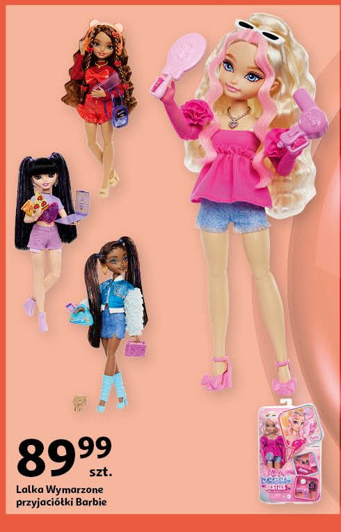 Barbie fashionistas modne przyjaciółki dtd96 Mattel promocja