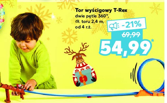 Tor wy艣cigowowy t-rex promocja