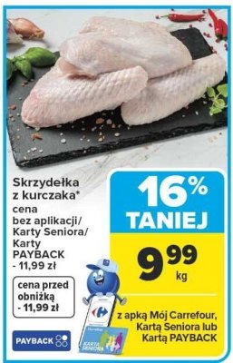 Skrzydełka z kurczaka w marynacie promocja w Carrefour