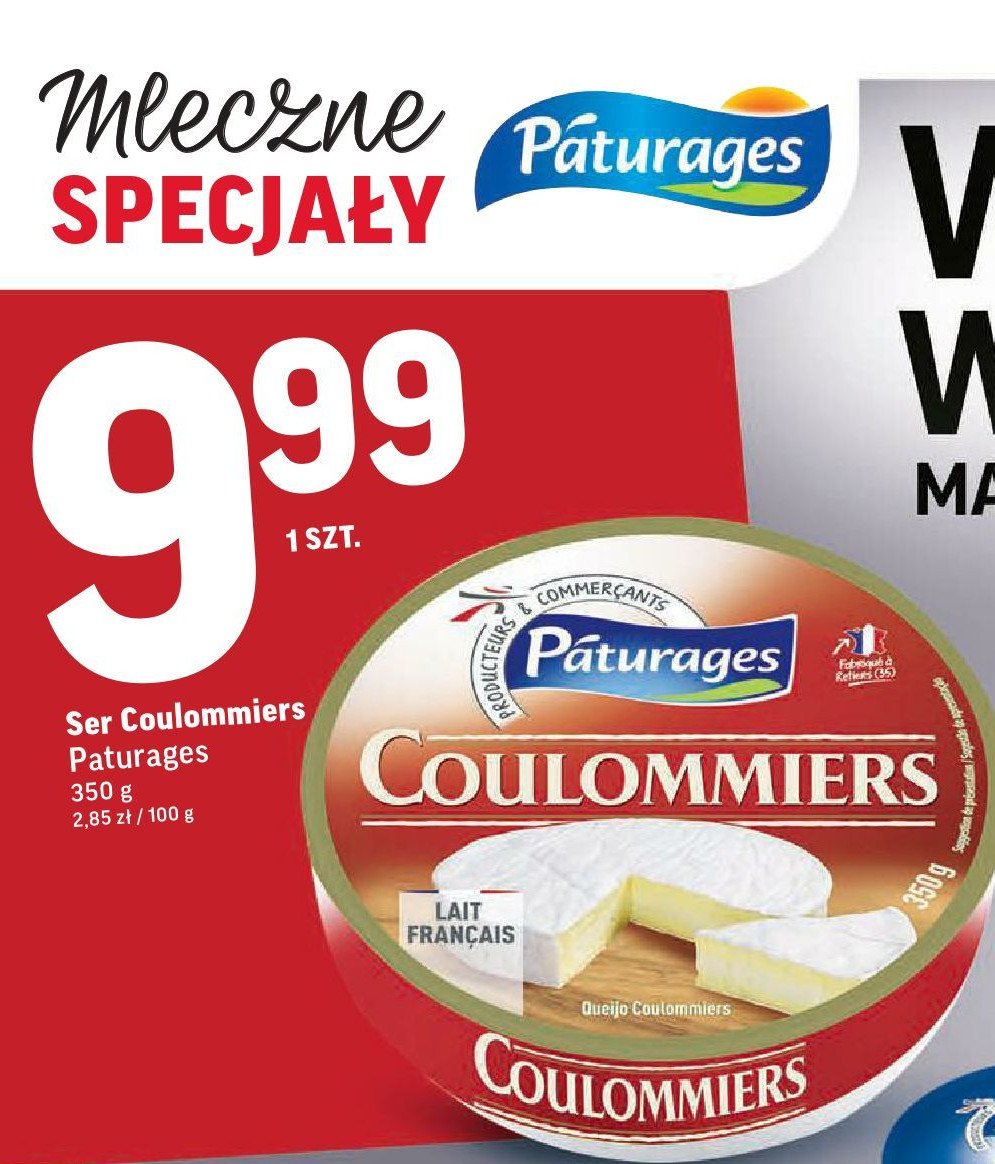 Ser coulommiers Paturages promocja
