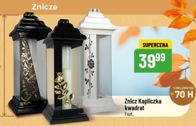 Znicz Kapliczka kwadrat promocja w POLOmarket