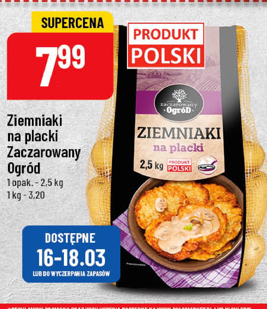 Ziemniaki na placki