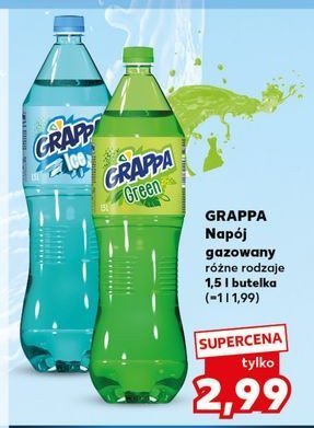 Nap贸j green Grappa promocja