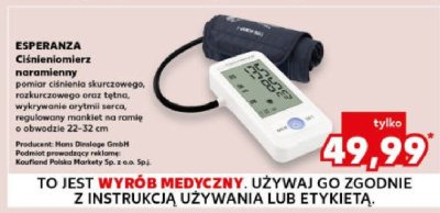 Ciśnieniomierz naramienny  promocja w Kaufland
