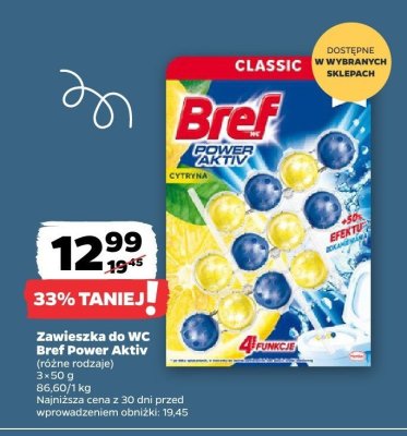 Zawieszka do WC Power Aktiv promocja w Netto