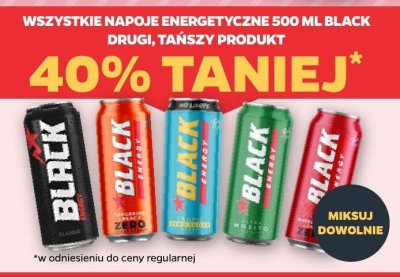 Napój energetyczny BLACK Classic 500ml promocja w Netto