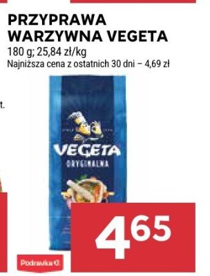 Przyprawa warzywna Vegeta 180 g promocja w Stokrotka