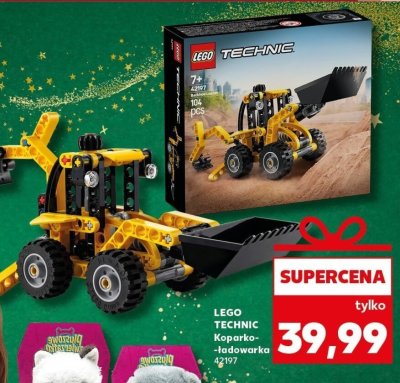 Klocki Technic Koparka-ładowarka 42197 promocja w Kaufland