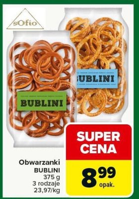 Obwarzanki BUBLINI promocja w Carrefour