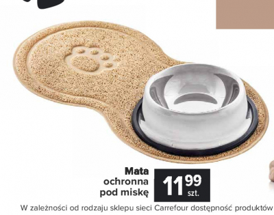Mata ochronna pod miskę dla psa promocja
