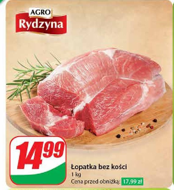 Łopatka bez kości Agro rydzyna promocja