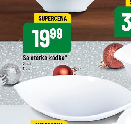 Salaterka łódka 26 cm promocja