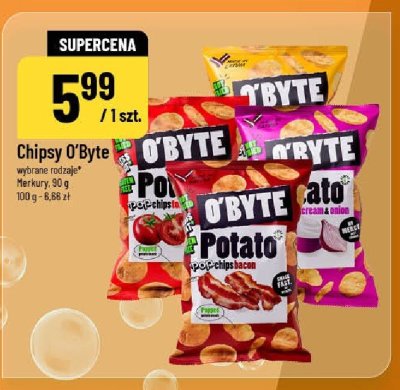 Chipsy O'Byte promocja w POLOmarket