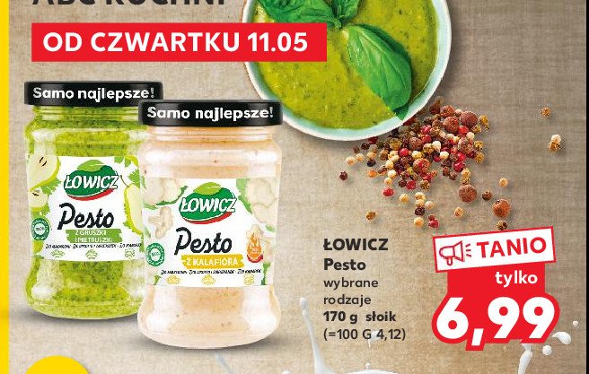 Pesto z kalafiora Łowicz promocja w POLOmarket