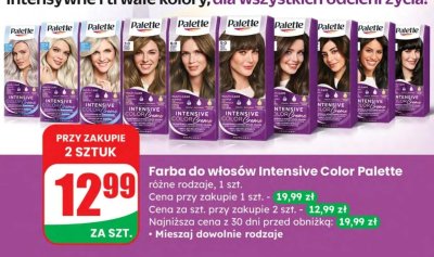 Farba do włosów Intensive Color różne rodzaje promocja w Dino