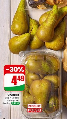 Gruszka promocja w Dino