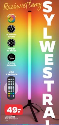Lampa RGB promocja w Netto