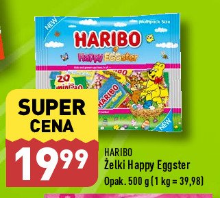 Żelki Haribo happy eggster promocja