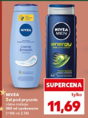 Żel pod prysznic NIVEA różne rodzaje promocja w Kaufland