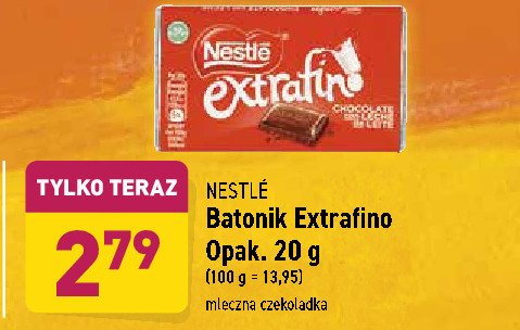 Batonik Nestle extrafino promocja