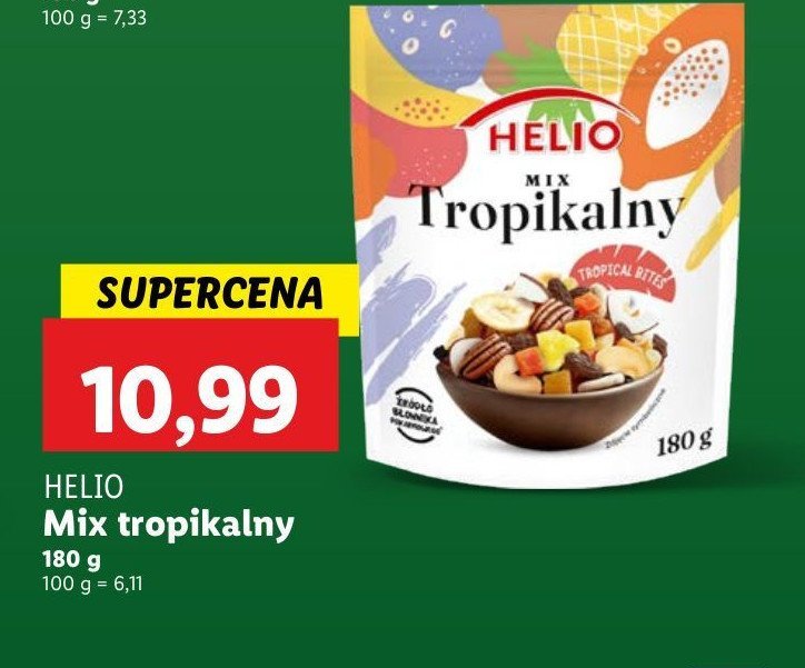 Mix tropikalny Helio promocja w Intermarche