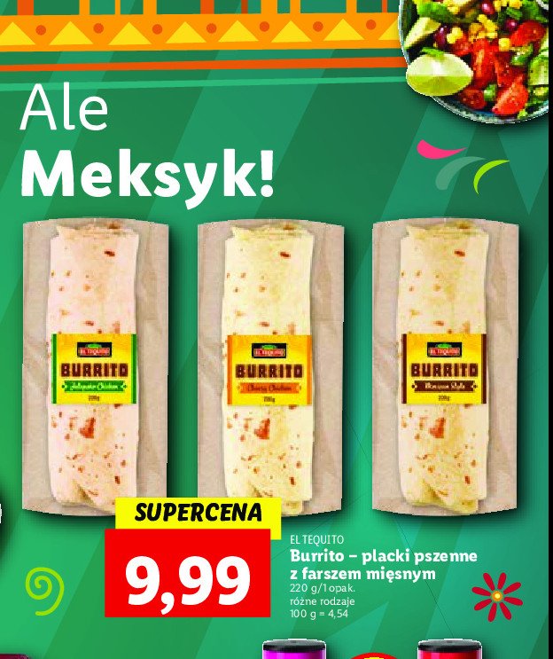 Burrito mexican style El tequito ofert cena - Blix.pl - promocje - opinie | Brak - - sklep