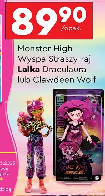 Lalka straszy raj draculaura MONSTER HIGH promocja