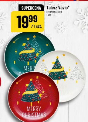 Talerz Vavio średnica 23cm różne wzory promocja w POLOmarket