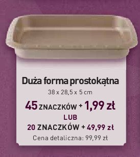 Forma prostokątna 38 x 28.5 x 5 cm Berghoff promocja