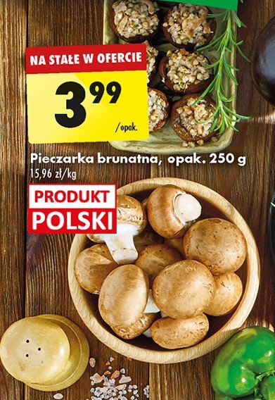 Pieczarki brunatne promocja