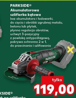 Szlifierka kątowa akumulatorowa promocja w Kaufland