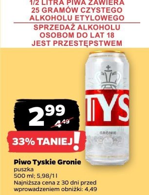 Piwo promocja w Netto