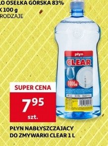 Płyn nabłyszczający CLEAR NABŁYSZCZAJĄCY promocja